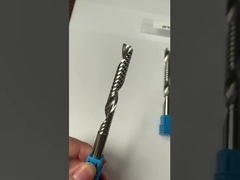Cortador de extremo de molino de espiral de flauta única Cortador de fresado CNC para PVC acrílico