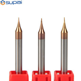 High Quality 2 Flute Carbide Micro End Mill 0.5mm For Silver Gold With Coating